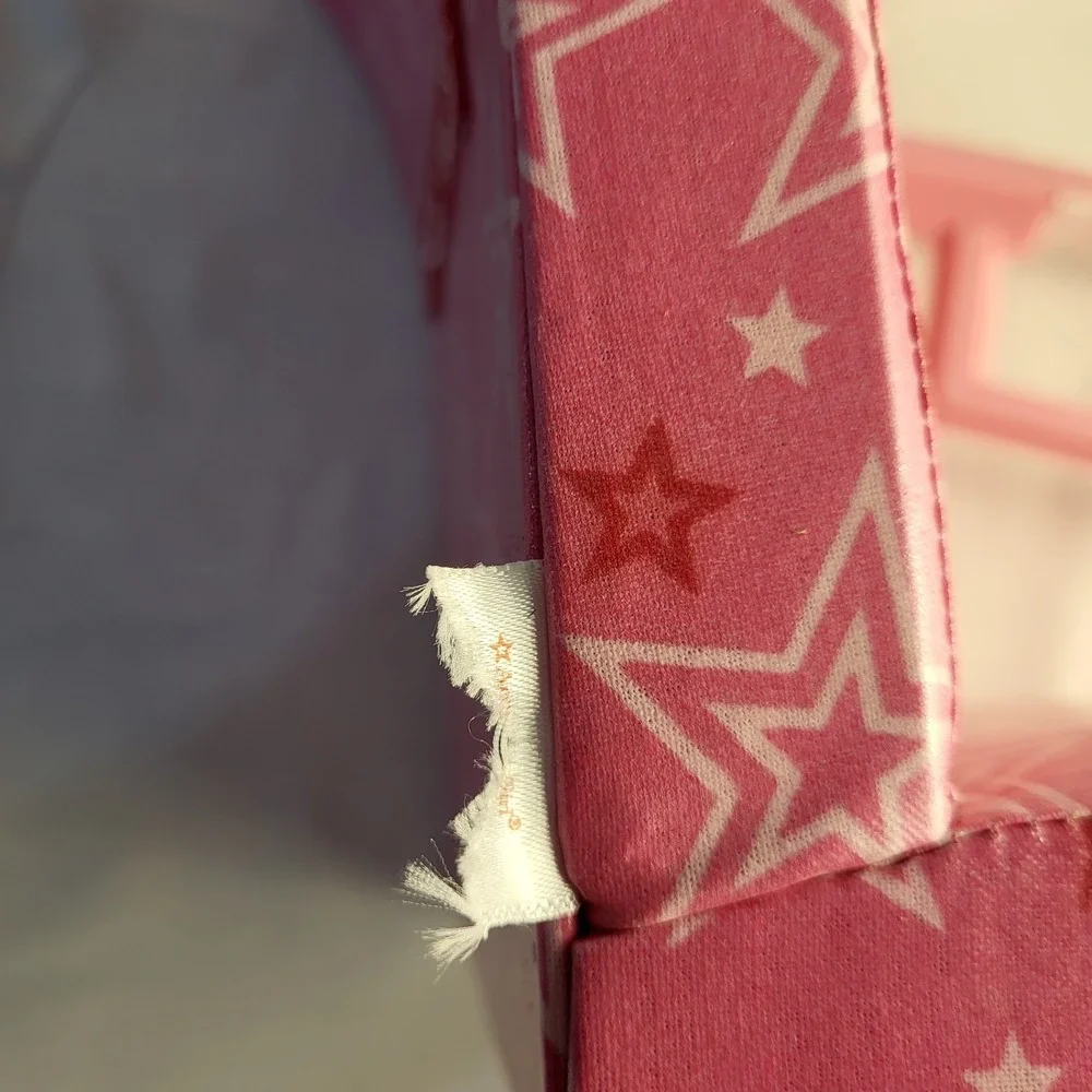 2017 American Girl Doll Pink Stars Bistro Cafe Treat Booster Counter High Chair